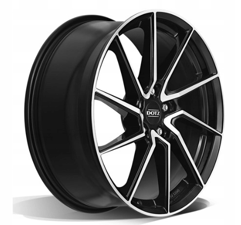 4 PIEZAS DOTZ 7,5X17 5X112 ET48 SPA DARK OSA78BP48 