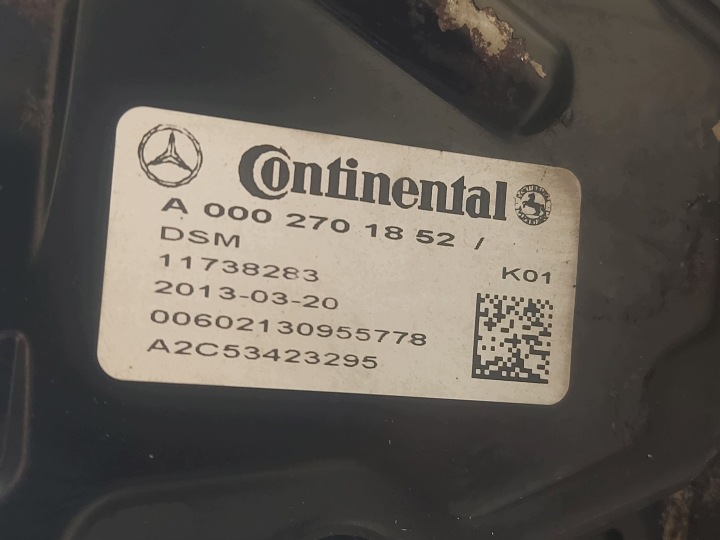 MERCEDES AVEC W221 3.0 V6 642930 235 KM 06R AUTOMATE AVEC EMBRAYAGE A2212708430