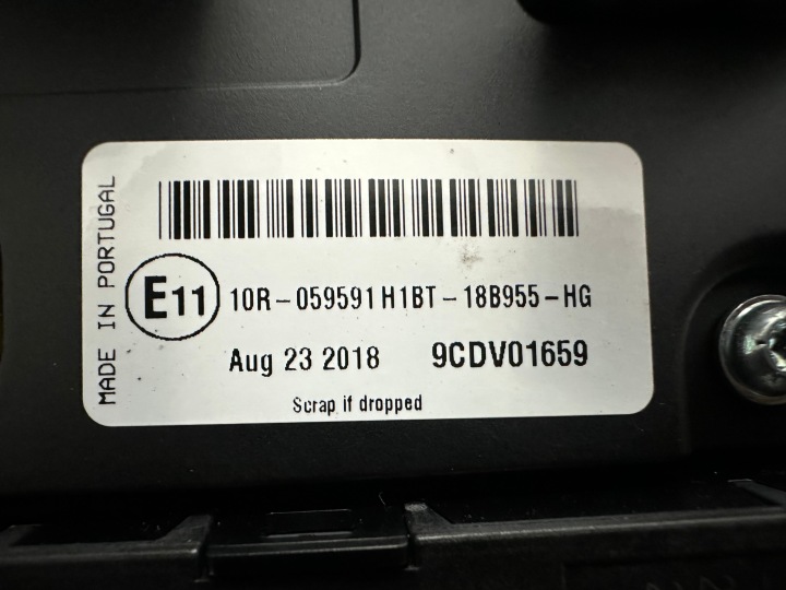 FORD FIESTA MK8 ÉCRAN MONITEUR PANNEAU COMMANDE H1BT-18B955-HG