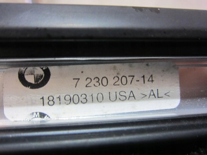 BMW X3 F25 BARRES DE TOIT DE TOIT BARRES DE TOIT ALU 7230207 JEU