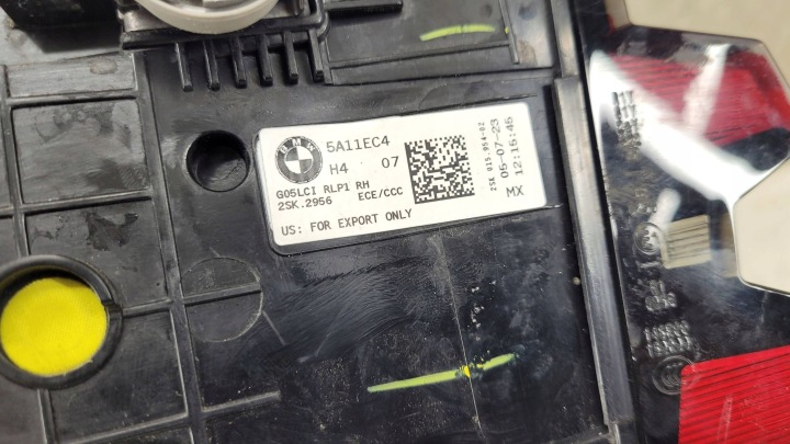 BMW X5 G05 LIFT LCI PHARE LED ARRIÈRE DROITE ARRIÈRE 5A11EC4