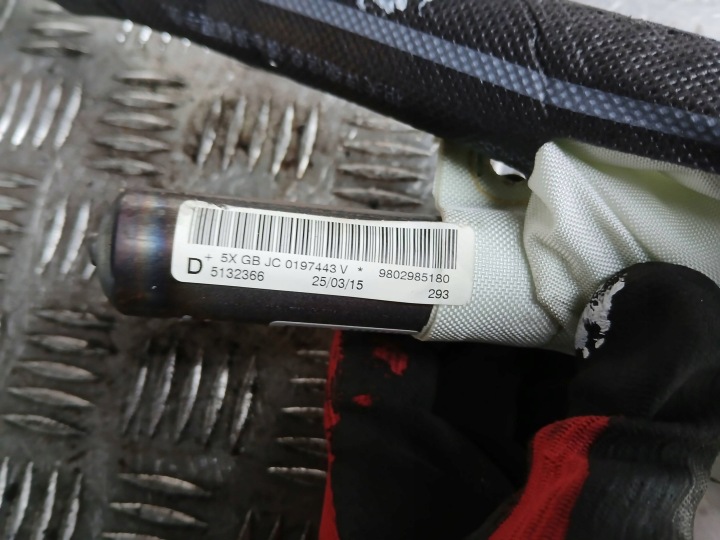 PEUGEOT 508 LIFT RIDEAU AIRBAG DROITE 9802985180 2015A