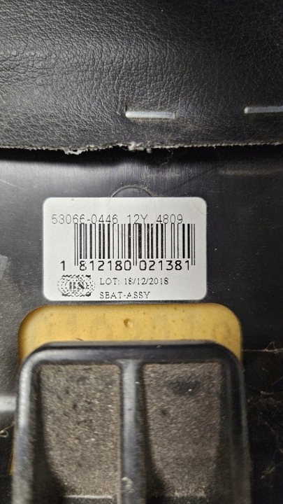 SIÈGE PASSAGER KAWASAKI VULCAN AVEC EN650