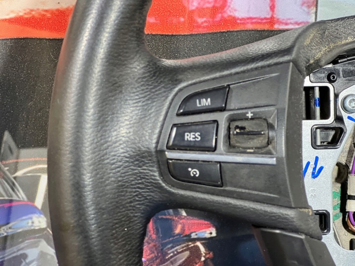BMW F01 F02 F07 F10 F11 VOLANT MULTIFONCTIONNELLE CUIR RÉGULATEUR DE VITESSE 9229480