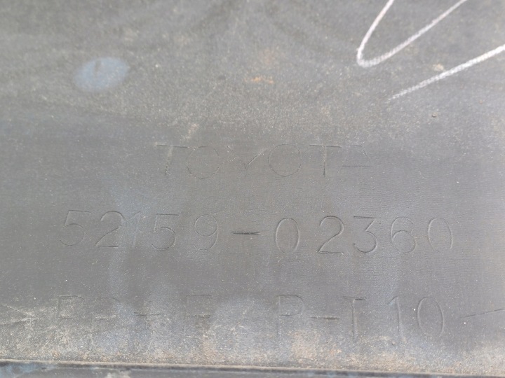 TOYOTA COROLLA E12 HAYON 04- PARE-CHOCS ARRIÈRE 5215902360