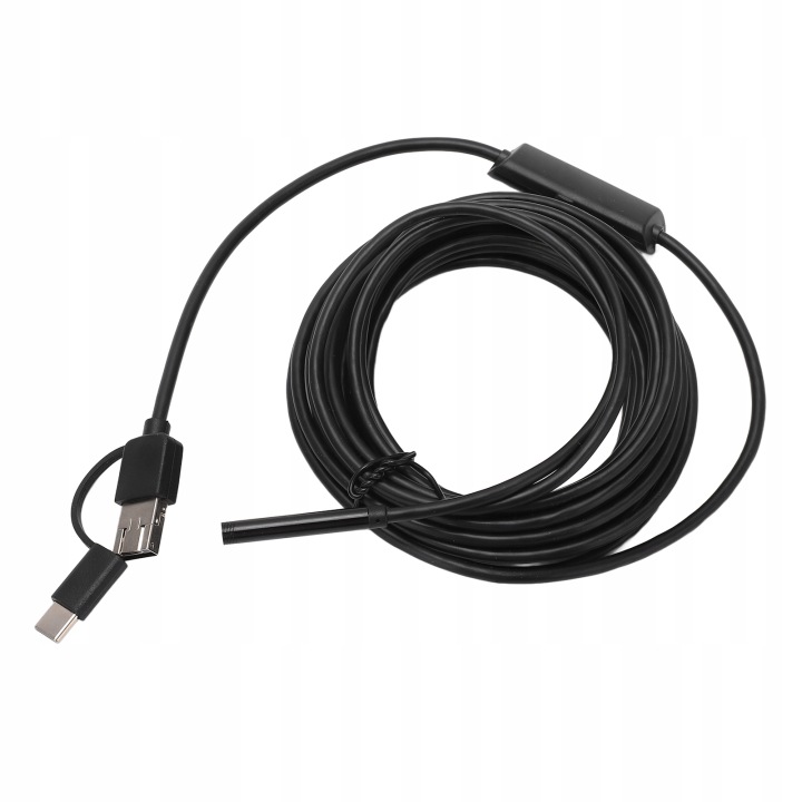 ENDOSKOP CAMÉRA INSPEKCYJNA 5.5 MM USB 3W1 IP67