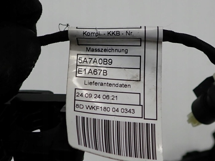 FAISCEAU DE CÂBLES INSTALLATION ÉLECTRIQUE INJECTEURS 5A7A0C0 BMW X1 U11 III 1.5 HYBRID B38 24R
