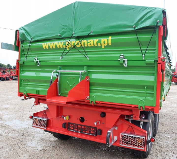 REMORQUE ROLNICZA TANDEM PRONAR T663/2 7T LIVRAISON GRATUIT KREDYT 0%