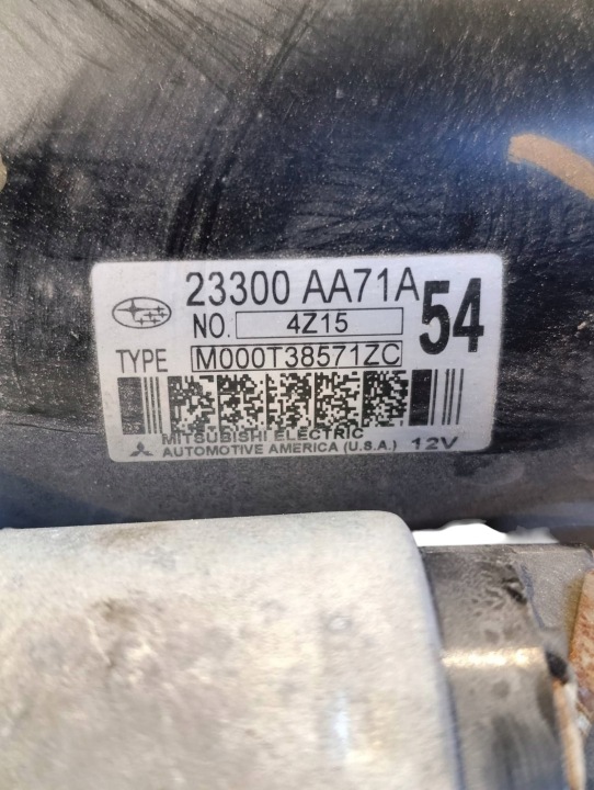 SUBARU OUTBACK (BS) 2016 TOUTES DÉMARREUR