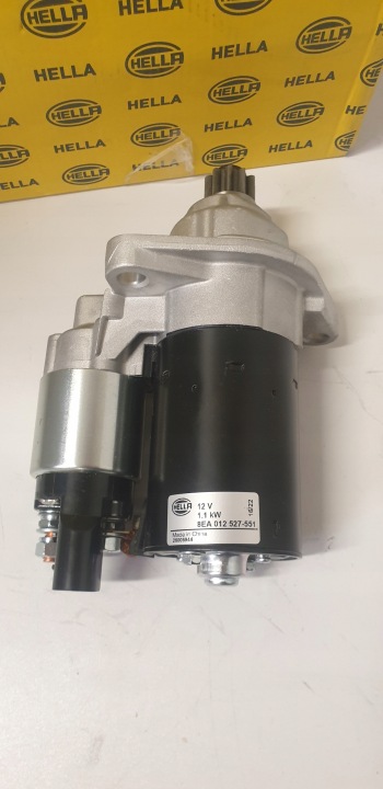 DÉMARREUR HELLA 8EA 012 527-551 AUDI SEAT SKODA VOLKSWAGEN 12 V 2 OUVERTURES