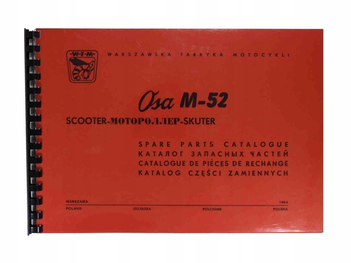 KATALOG PIEZAS DE REPUESTO ZAMIENNYCH WFM OSA M-52 