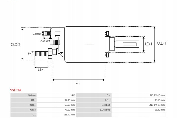 AUTOMATE DÉMARREUR COMMUTATEUR SS1024 AS-PL