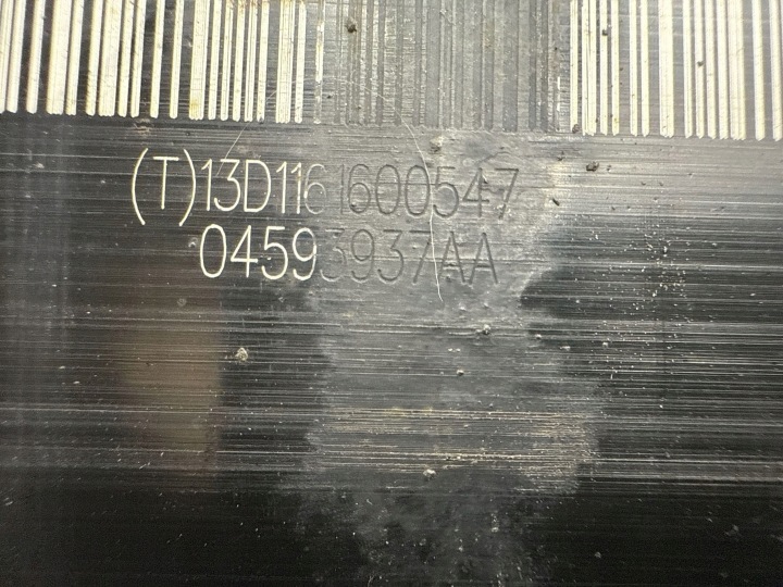 FILTRE CARBONIQUE VAPEUR CARBURANTS DODGE CHARGER 68231653AB