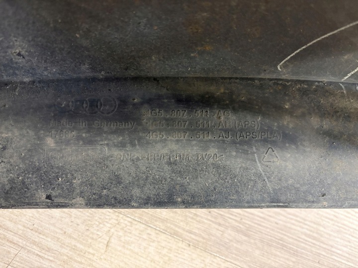 AUDI A6 C7 4G5 BERLINE LIFT S LINE PARE-CHOCS ARRIÈRE ARRIÈRE 4X PDC 4G5807511AG