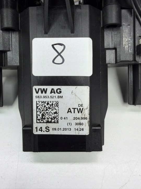 VW TIGUAN I 5N COMMUTATEUR COMPOSITE ARAIGNÉE MANETTES BANDE 5K0953521BM