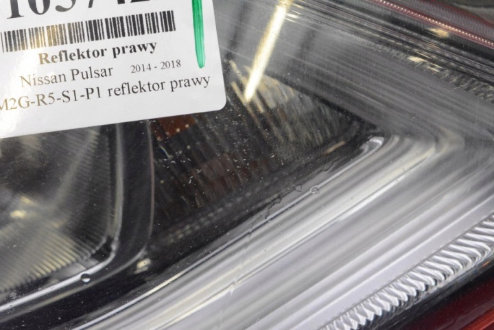 PROJECTEUR DROIT PHARE AVANT LENTILLE LED EUROPE 26010-3ZL5A NISSAN PULSAR C13