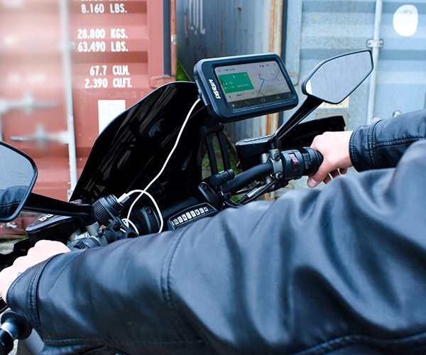 PARA MOTOCICLETA SOPORTE IMPERMEABLE AL TELÉFONO 