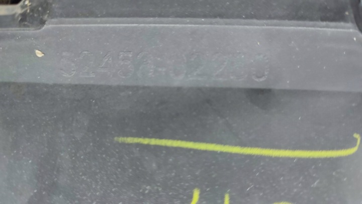 TOYOTA COROLLA E21 DOUBLURE PARE-CHOCS ARRIÈRE
