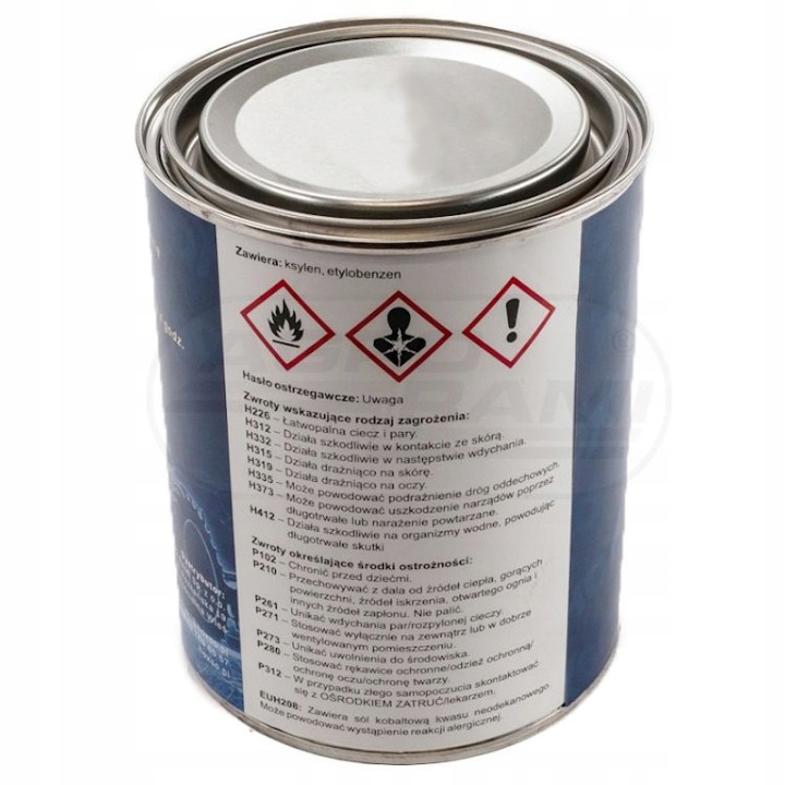 EMALIA PEINTURE PEINTURE JAUNE URSUS AVEC PODKLADEM SUR RDZE 0.8L HOXSO