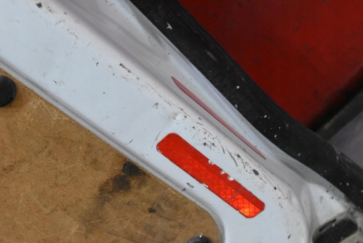 PORTES ARRIÈRE DROIT AILE BLANC FORD TRANSIT COURIER MK1 14-23
