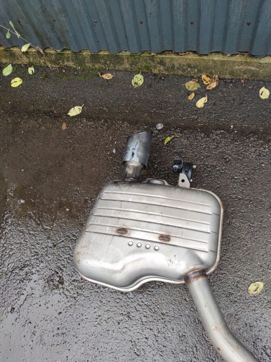 AUDI A4 S4 B9 8W0253411A SILENCIEUX ÉCHAPPEMENT
