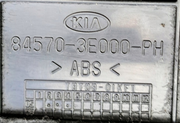 BOÎTE À GANTS CENTRAL CENDRIER 84550-3E000-HP KIA SORENTO I