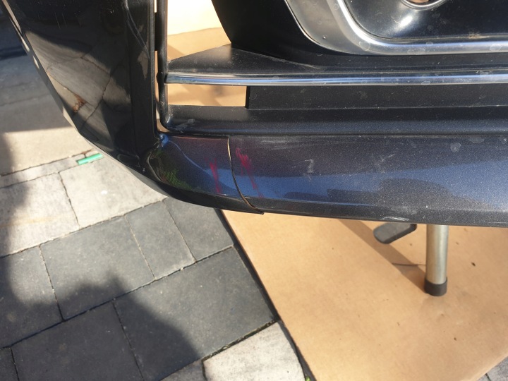 PARE-CHOCS AVANT AVANT AUDI A4 B9 8W 8W0 2015- S-LINE 8W0807437F-L 8W0807437