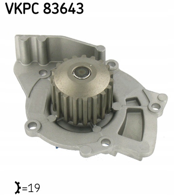 SKF DISTRIBUTION POMPE À EAU PEUGEOT 607 JUMPY 2.0 HDI