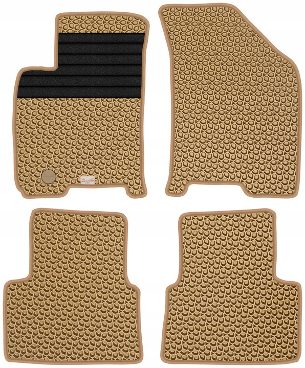 CHEVROLET LACETTI 2003-2008 ALFOMBRILLAS GOMA PARA COCHE EVA COLOR BEIGE 