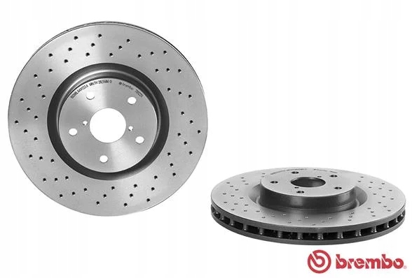 BREMBO 09.7812.2X DISCO DE FRENADO PARTE DELANTERA XTRA SUBARU IMPREZA 04- 