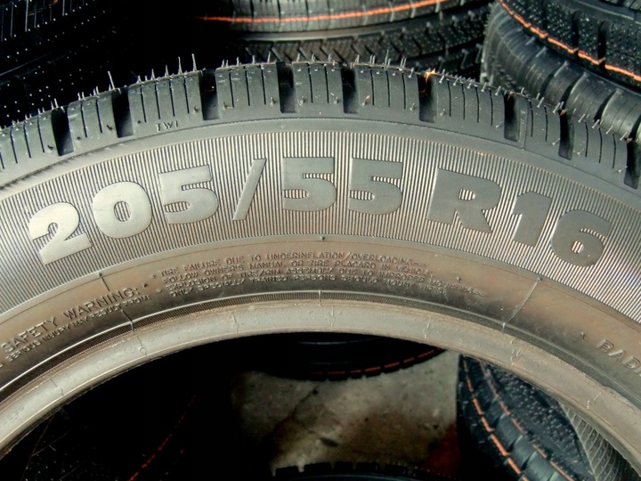 4 NEUMÁTICOS WIELOSEZONOWE 205/55R16 CALOROCZNE CICHE 