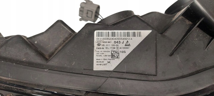 AUDI A6 C7 11-14 PHARE GAUCHE AVANT XÉNON EUROPE 4G0941043J