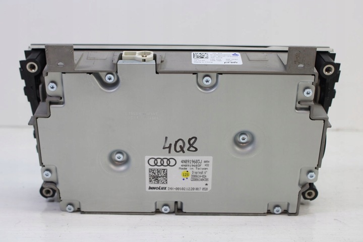 AUDI RSQ8 MONITEUR ÉCRAN LCD MONITEUR 4N0919603J 4N0919603F 8.6 POUCES A8 4