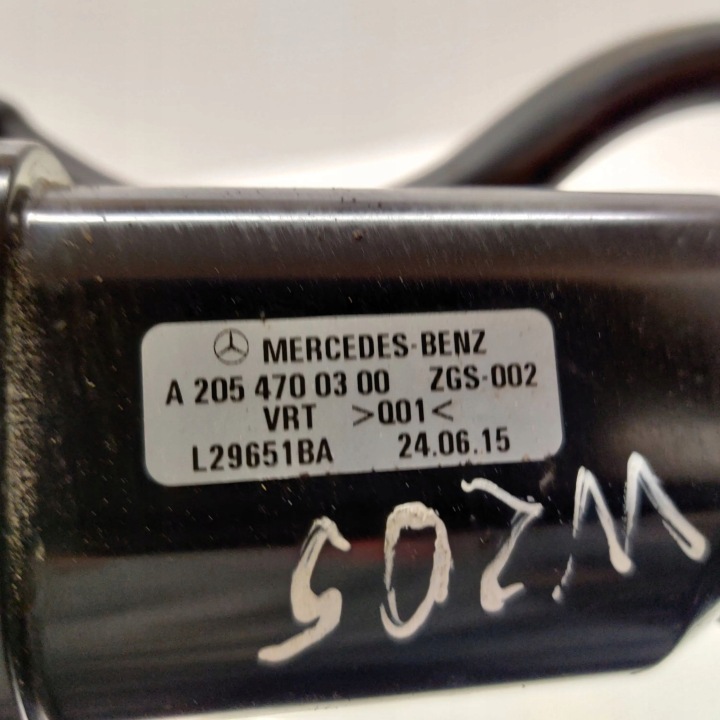 MERCEDES-BENZ C W205 TUYAU ADMISSION A2054700300 1600CM3 2015