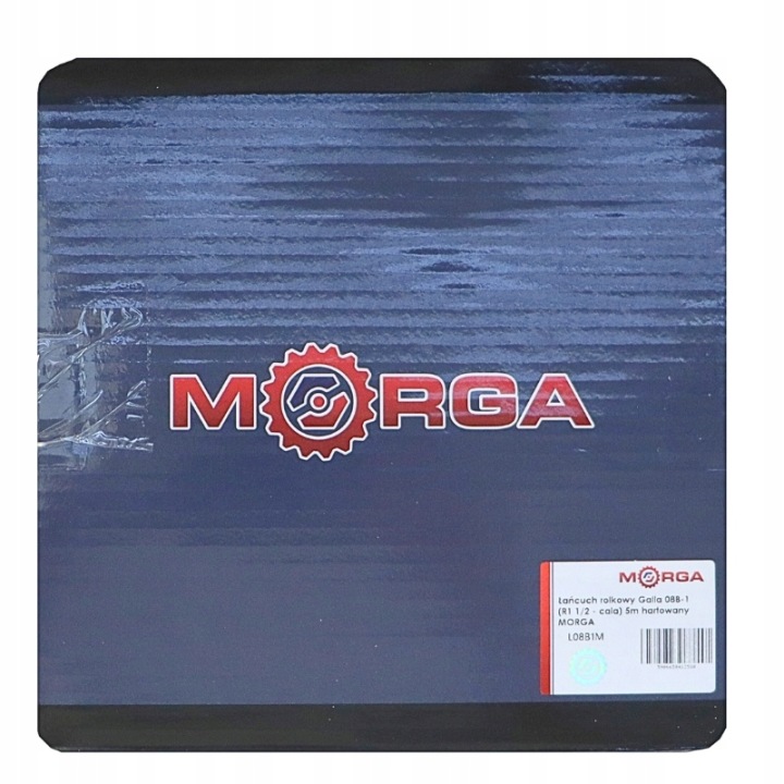 CHAÎNE ROLKOWY GALLA 08B-1 (R1 1/2 POUCES 5M HARTOWANY MORGA