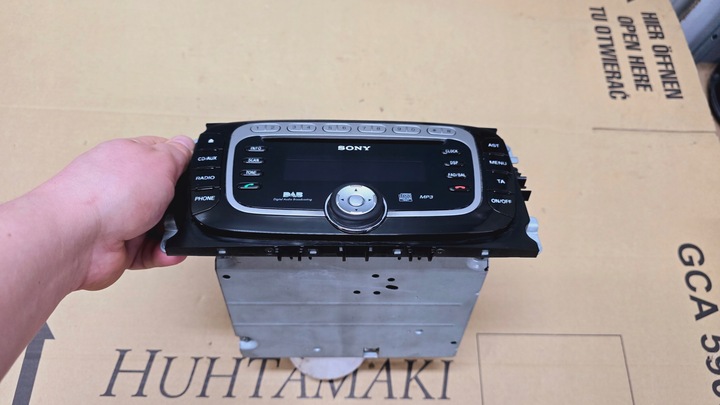 FORD GALAXY MK3 FACELIFT S-MAX MK1 FL MONDEO MK4 RADIO SONY DAB MP3 2010 R. CODE 