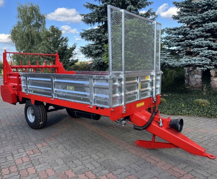DISTRIBUTEUR FUMIER TANDEM BURTOWY 4,5T 6T 8T JOL-MET N250 GALVANISÉ