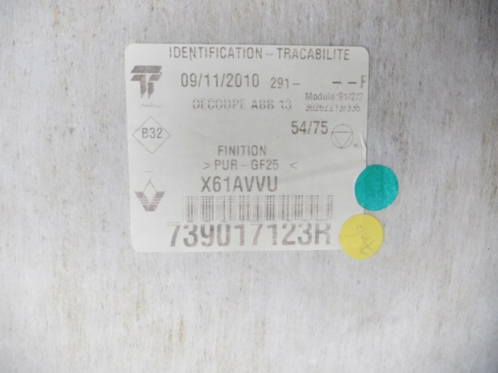 PAVILLON RENAULT MEGANE IV 739017123R