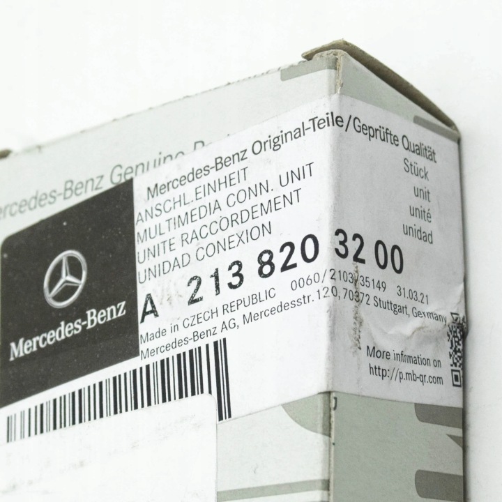 MERCEDES-BENZ E W213 PODLACZENIE PORTU USB A2138203200 OEM