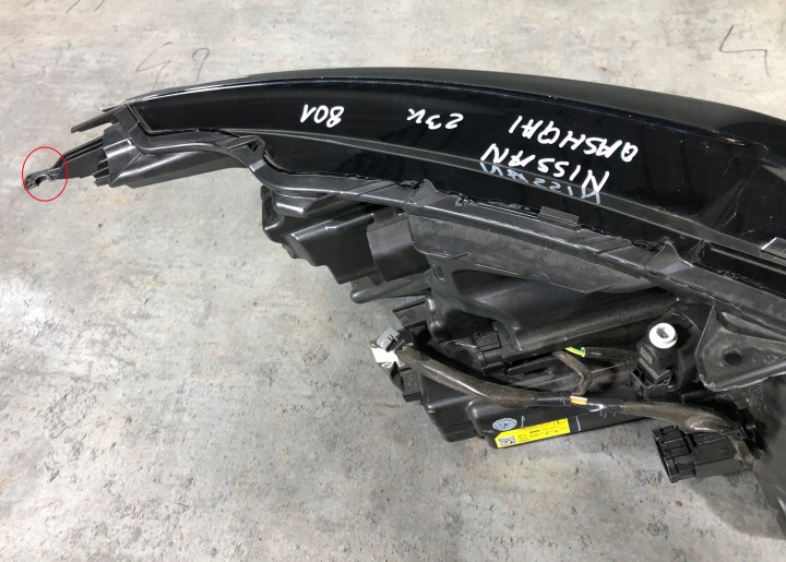 NISSAN QASHQAI 3 J12 21- PROJECTEUR DROIT COMPLET LED ORIGINAL