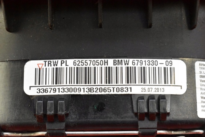 AIRBAG COUSSIN SÉCURITÉ CONDUCTEUR 6791330 BMW F30 F31 11-16