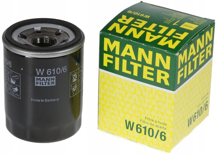 MANN-FILTER W 610/6 FILTRO ACEITES G 