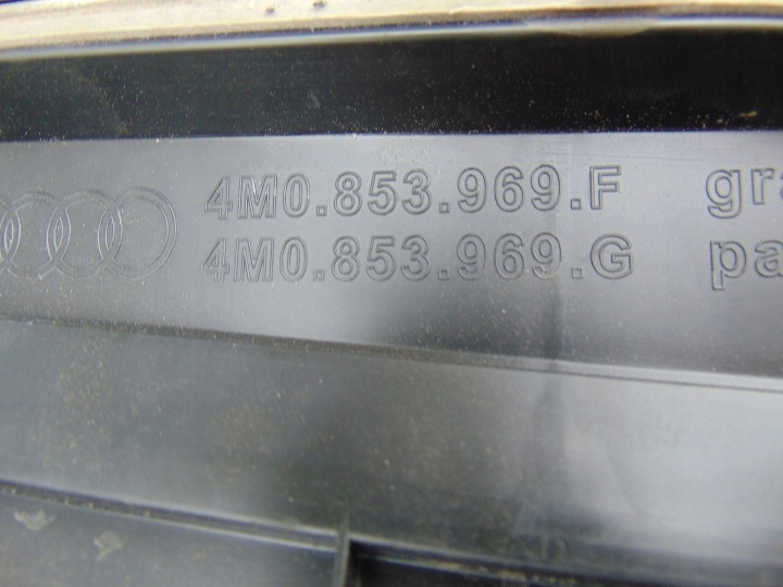 MOULURE PORTES GAUCHE ARRIÈRE AUDI Q7 4M0853969F