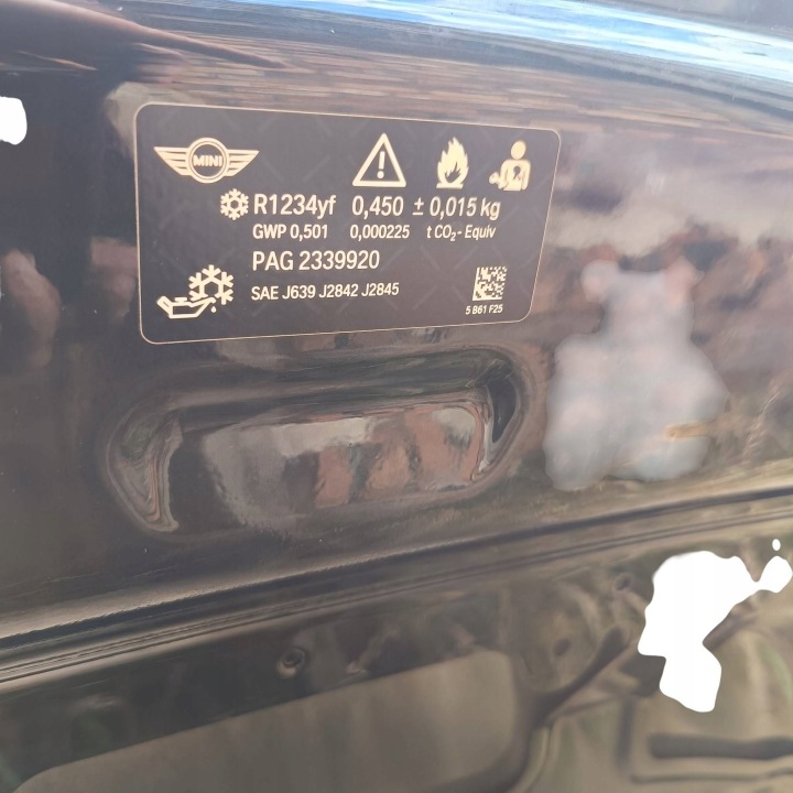 MINI COUNTRYMAN U25 CAPOT COUVERCLE MOTEUR U25 C6P LEGEND GREY ORIGINAL