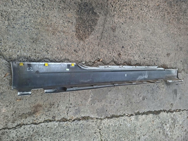 MOULURE SEUIL EXTÉRIEUR SEUIL BMW 6 E63 E64 GAUCHE ARGENTÉE