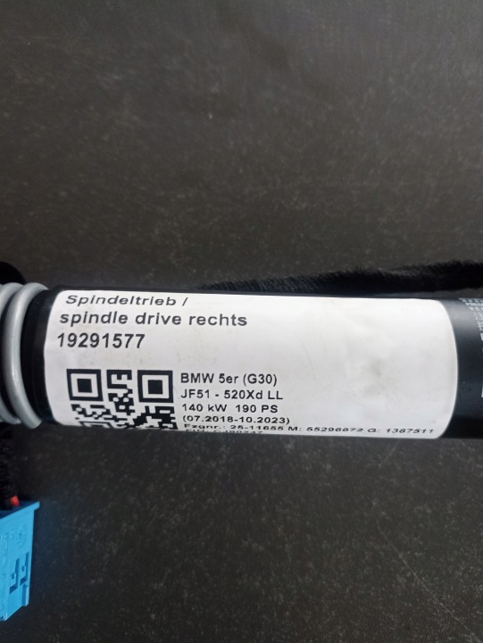 ACTIONNEURS COUVERCLES DE COFFRE DROIT GAUCHE BMW G30 ENSEMBLE 4A1FA90 7366403