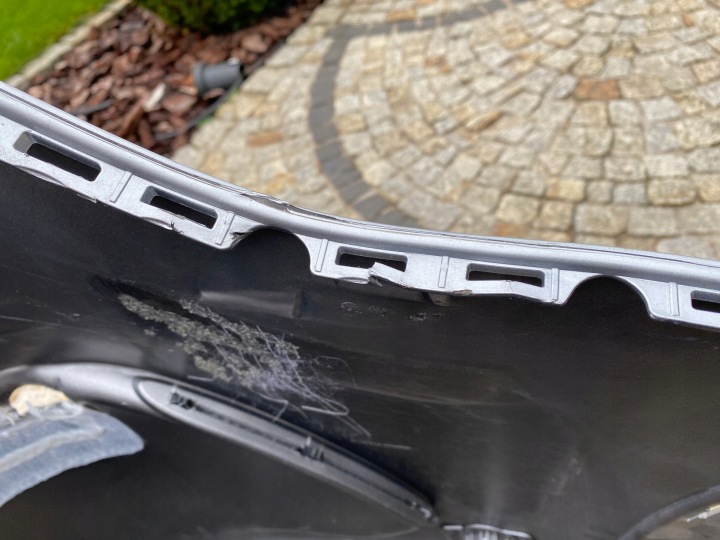 MERCEDES 254 GLC AMG PARE-CHOCS SPOILER CHROME ARRIÈRE 2548859001 ORIGINAL