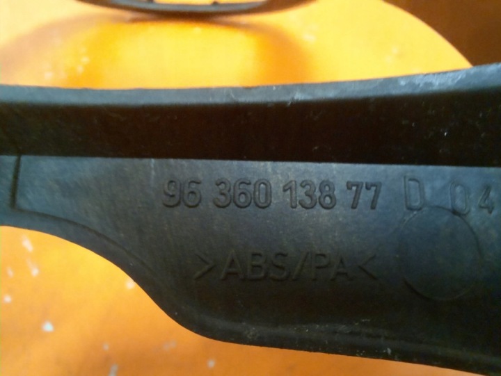 PEUGEOT 307 I 01-05 HAYON CHÂSSIS POMMEAU DE LEVIER DE VITESSES VITESSE 9636013877