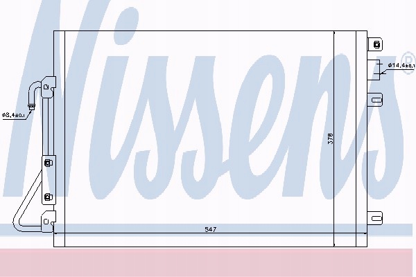 CONDENSADOR NISSENS 94726 