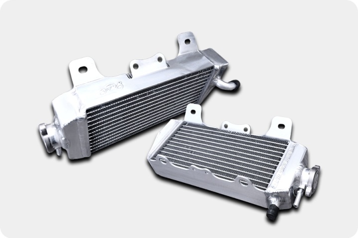RENFORCÉE WYSCIGOWA RADIATEUR DROITE VERS HUSQVARNA TC 125 2019-22